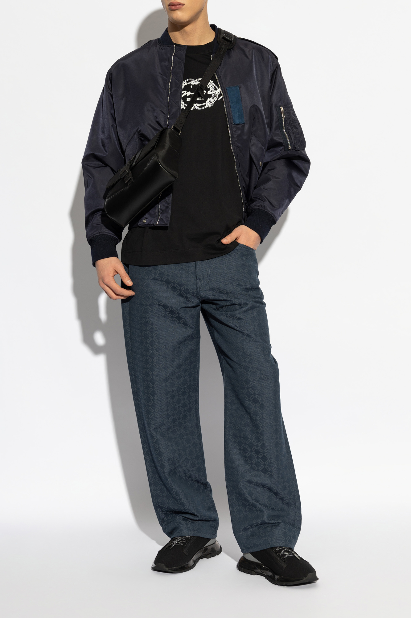 デニム・ジーパン GIVENCHY SS25 MONOGRAM DENIM TROUSERS (BW5166516D 457) Couture Seam washed jeans | Givenchy CA | Givenchy